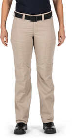 5.11 Women's Tactical Apex Pant in Khaki with cargo pockets